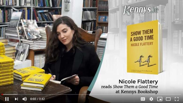 Nicole Flattery at Kennys reading