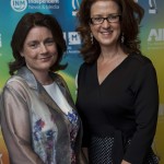 Pictured at the All Ireland Marketing Awards Dinner at the Hilton Hotel in Dublin were Karen Golden of Kennys Bookshop and Ann Walsh, MSc Marketing Practice Programme Director