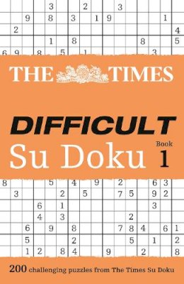Times Mind Games - The Times Difficult Su Doku Book 1: 200 challenging puzzles from The Times (The Times Su Doku) - 9780007232529 - KRS0019852