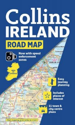 Collins Maps - Ireland Road Map - 9780007320721 - KRS0003363