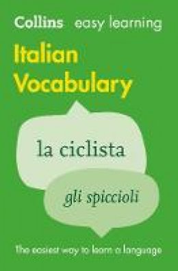 Collins Dictionaries - Easy Learning Italian Vocabulary - 9780007483945 - V9780007483945