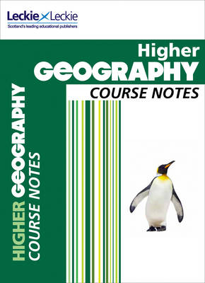 Sheena Williamson - Student Book for SQA Exams - Higher Geography Course Notes: For Curriculum for Excellence SQA Exams - 9780007549368 - V9780007549368
