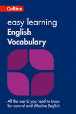 Collins Dictionaries - Collins Easy Learning English - Easy Learning English Vocabulary - 9780008101770 - V9780008101770
