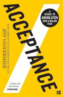 Jeff Vandermeer - Acceptance (The Southern Reach Trilogy, Book 3) - 9780008139124 - V9780008139124 Jeff Vandermeer - Acceptance (The Southern Reach Trilogy, Book 3) - 9780008139124 - V9780008139124