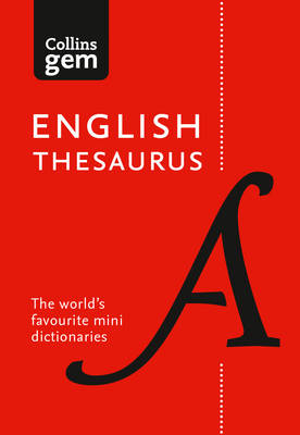 Collins Dictionaries - Collins Gem English Thesaurus - 9780008141691 - V9780008141691
