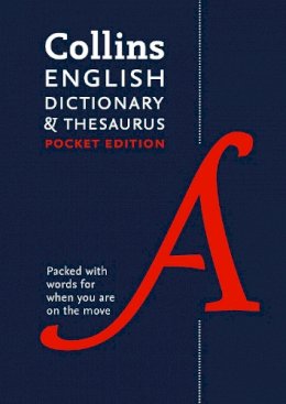 Collins Dictionaries - English Pocket Dictionary and Thesaurus: The perfect portable dictionary and thesaurus (Collins Pocket) - 9780008141790 - 9780008141790