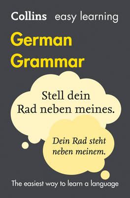 Collins Dictionaries - Easy Learning German Grammar - 9780008142001 - V9780008142001