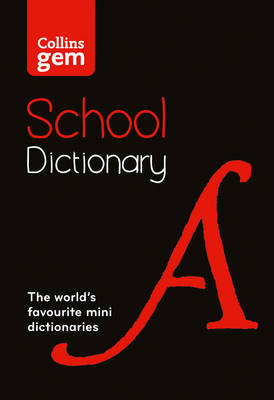 Collins Dictionaries - Collins School  Collins Gem School Dictionary - 9780008146467 - KKD0007110