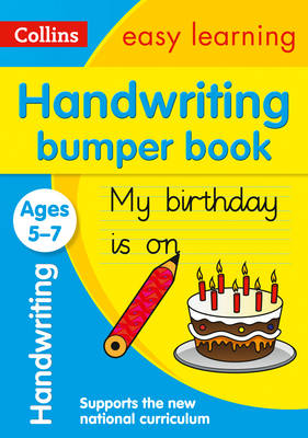 Collins Easy Learning - Handwriting Bumper Book Ages 5-7 - 9780008151478 - V9780008151478