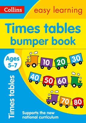 Collins Easy Learning - Times Tables Bumper Book Ages 5-7 (Collins Easy Learning KS1) - 9780008151485 - V9780008151485