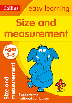 Collins Easy Learning - Size and Measurement Ages 3-5: New Edition (Collins Easy Learning Preschool) - 9780008151584 - V9780008151584