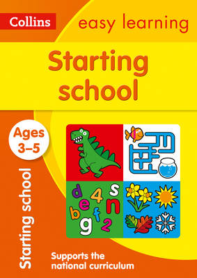 Collins Easy Learning - Starting School Ages 3-5 - 9780008151591 - V9780008151591