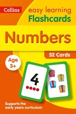 Collins Easy Learning - Numbers Flashcards (Collins Easy Learning Preschool) - 9780008201067 - V9780008201067