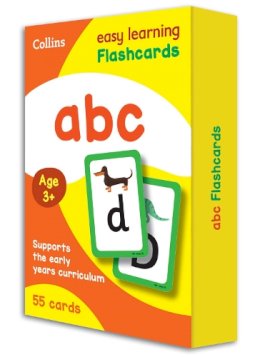 Collins Easy Learning - abc Flashcards: Ideal for home learning (Collins Easy Learning Preschool) - 9780008201074 - V9780008201074