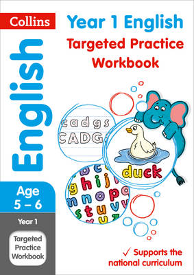 Collins Ks1 - Year 1 English Targeted Practice Workbook (Collins KS1 Practice) - 9780008201647 - V9780008201647