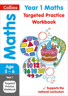 Collins Uk - Collins KS1 Revision and Practice - New Curriculum  Year 1 Maths Targeted Practice Workbook - 9780008201685 - V9780008201685