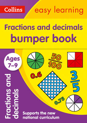 Collins Easy Learning - Fractions & Decimals Bumper Book Ages 7-9 (Collins Easy Learning KS2) - 9780008212438 - V9780008212438