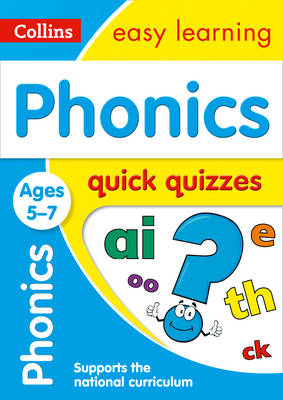 Collins Easy Learning - Phonics Quick Quizzes Ages 5-7 (Collins Easy Learning KS1) - 9780008212445 - V9780008212445