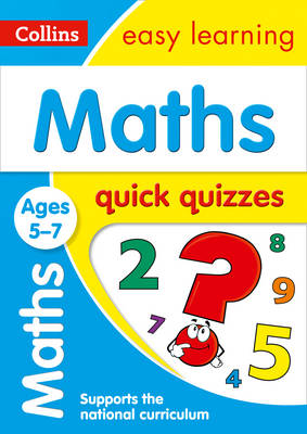 Collins Easy Learning - Maths Quick Quizzes Ages 5-7 (Collins Easy Learning KS1) - 9780008212520 - V9780008212520