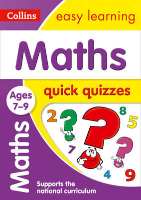 Collins Easy Learning - Maths Quick Quizzes Ages 7-9 (Collins Easy Learning KS2) - 9780008212629 - V9780008212629