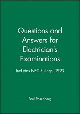 Paul Rosenberg - Questions and Answers for Electrician's Examinations - 9780020777625 - V9780020777625 Paul Rosenberg - Questions and Answers for Electrician's Examinations - 9780020777625 - V9780020777625