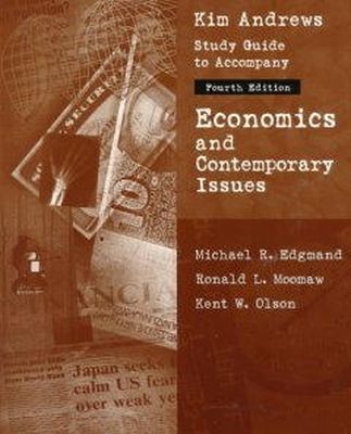 Michael R. Edgmand - Economics and Contemporary Issues - 9780030246883 - KEX0160362