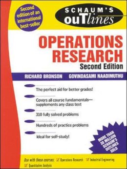 Richard Bronson - Schaum's Outline of Operations Research - 9780070080201 - V9780070080201