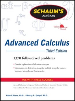 Robert Wrede - Schaum´s Outline of Advanced Calculus, Third Edition - 9780071623667 - V9780071623667