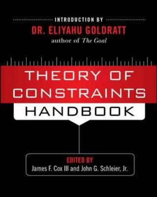 Cox, James F., Iii; Schleier, John - Theory of Constraints Handbook - 9780071665544 - V9780071665544