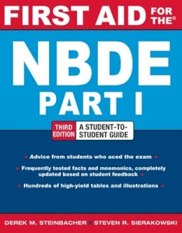 Derek Steinbacher - First Aid for the NBDE Part 1, Third Edition - 9780071769044 - V9780071769044 Derek Steinbacher - First Aid for the NBDE Part 1, Third Edition - 9780071769044 - V9780071769044