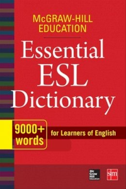 Mcgraw-Hill Education - McGraw-Hill Education Essential ESL Dictionary - 9780071840187 - V9780071840187