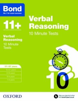 Frances Down - Bond 11+: Verbal Reasoning: 10 Minute Tests: 11-12 Years - 9780192740700 - V9780192740700