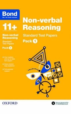 Andrew Baines - Bond 11+: Non Verbal Reasoning: Standard Test Papers: Pack 1 - 9780192740779 - V9780192740779