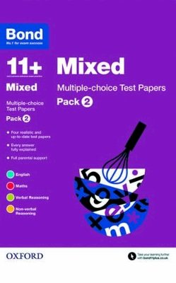 Frances Down - Bond 11+: Mixed: Multiple Choice Test Papers: Pack 2 - 9780192740823 - V9780192740823