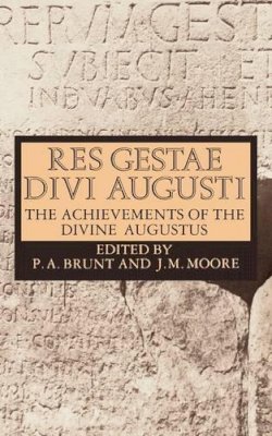 Augustus Caesar - Res Gestae Divi Augusti - 9780198317722 - V9780198317722