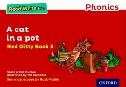 Gill Munton - Read Write Inc. Phonics: A Cat in a Pot (Red Ditty Book 3) - 9780198371212 - V9780198371212