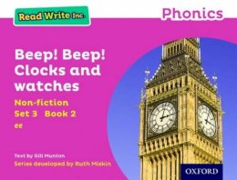Gill Munton - Read Write Inc. Phonics: Beep! Beep! Clocks and Watches (Pink Set 3 Non-fiction 2) - 9780198373575 - V9780198373575
