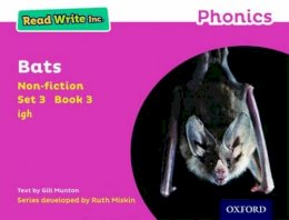 Gill Munton - Read Write Inc. Phonics: Bats (Pink Set 3 Non-fiction 3) - 9780198373582 - V9780198373582