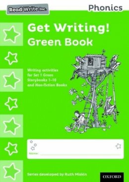 Ruth Miskin - Read Write Inc. Phonics: Get Writing! Green Book Pack of 10 - 9780198374046 - V9780198374046