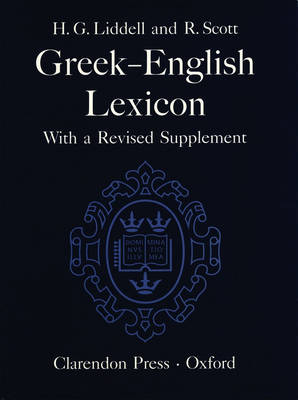 H. G. Liddell - Greek-English Lexicon - 9780198642268 - V9780198642268
