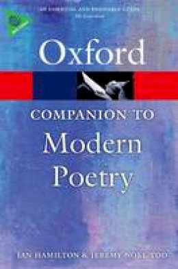 Hamilton, Ian, Noel-Tod, Jeremy - The Oxford Companion to Modern Poetry in English - 9780198704850 - V9780198704850