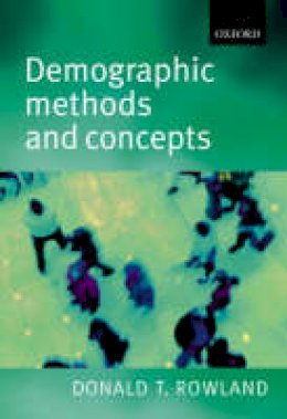 Donald T. Rowland - Demographic Methods and Concepts - 9780198752639 - V9780198752639