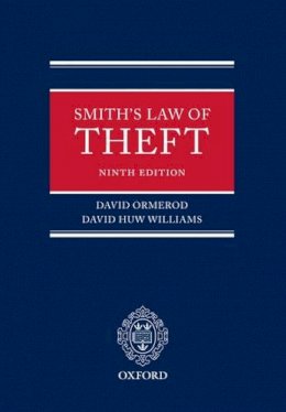 David Ormerod - Smith´s Law of Theft - 9780199299898 - V9780199299898