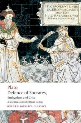 Plato - Defence of Socrates, Euthyphro, Crito - 9780199540501 - V9780199540501