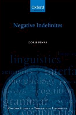 Doris Penka - Negative Indefinites - 9780199567270 - V9780199567270