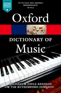 Rutherford-Johnson - The Oxford Dictionary of Music - 9780199578542 - V9780199578542