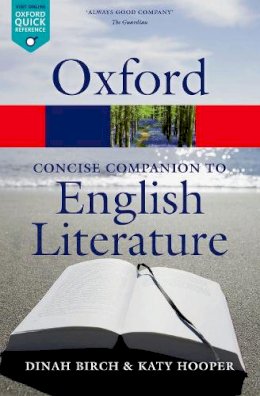 Dinah (Ed) Birch - The Concise Oxford Companion to English Literature - 9780199608218 - V9780199608218