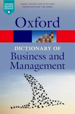Jonathan Law - A Dictionary of Business and Management - 9780199684984 - V9780199684984