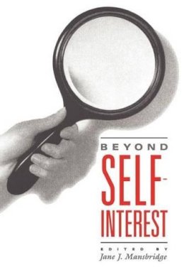 Jane J. Mansbridge - Beyond Self-interest - 9780226503608 - V9780226503608