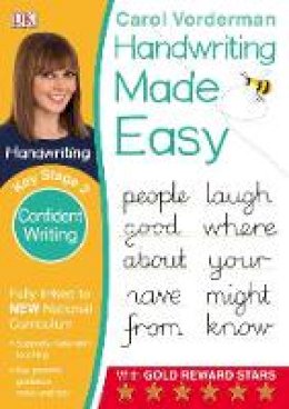 Carol Vorderman - Handwriting Made Easy Ages 7-11 Key Stage 2 Confident Writing - 9780241198681 - V9780241198681